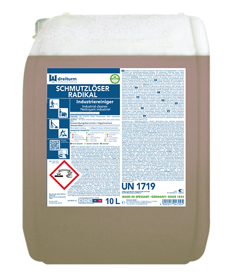 Dreiturm Schmutzlöser Radikal Industriereiniger 10 Liter