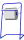 Bodenständer blau für Putzrollen bis 40cm