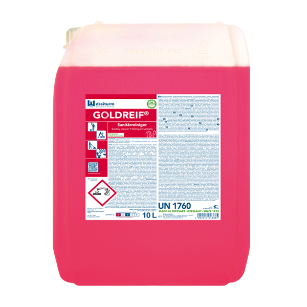 Dreiturm GOLDREIF Sanitärreiniger 5-fach Konzentriert 10 Liter