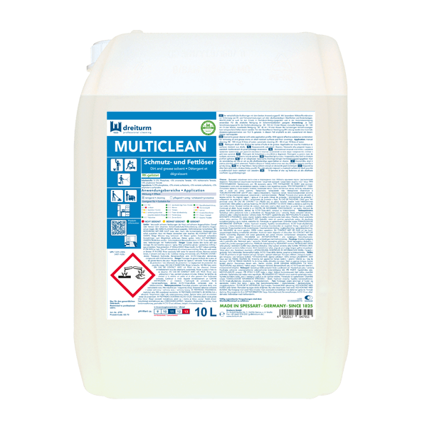 Dreiturm Multiclean Schmutz- und Fettlöser 10 Liter