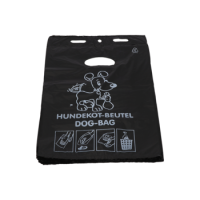 DEISS 55810 Hundekotbeutel 6 Liter schwarz...