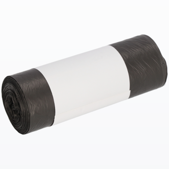 DEISS 54929 Müllsack 30 Liter grau HDPE 20 % Regeneratanteil ( 490 x 600mm ) Rolle mit  50 Sack/ 40 Rollen im Krt