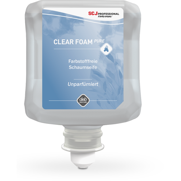 CLEAR PURE FOAM Schaumseife für Spendersystem 6 x1000 ml