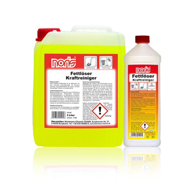 Noris Fettlöser und Kraftreiniger 1 Liter