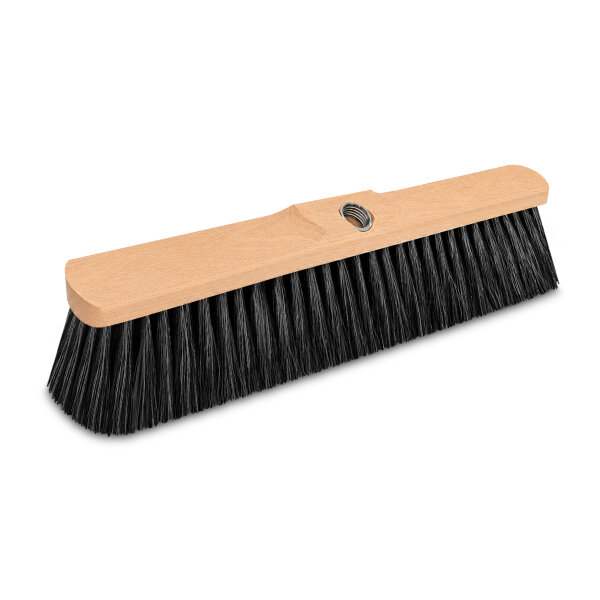 Saalbesen Naturhaar Sattelholz mit Gewinde 50 cm