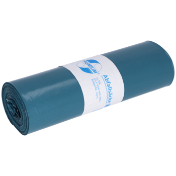 DEISS PREMIUM® 10712 Müllsack 70 Liter blau (500x1000mm / 60µm)