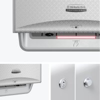 Kimberly Clark ICON silber Rollenhandtuchspender