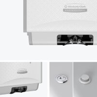 Kimberly Clark ICON weiß Schaumseifen und Desinfektionsmitttelspender