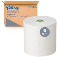 Kleenex Rollenhandtuch PLUS - E-Roll-Großrolle für Handtücher 1-lagig 6 x 250m (passend für ICON)