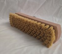 Thermo-PET Schrubber mit Bart und Gewinde 22 cm