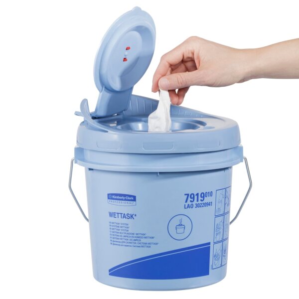 Kimtech Wettask Spendereimer blau