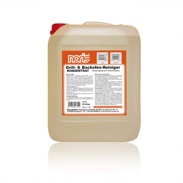 Noris Grill und Backofenreiniger Konzentrat 10 Liter