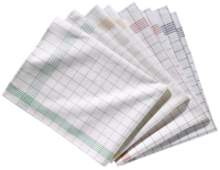 Geschirrtuch Halbleinen DELUXE grün 60 × 80 cm...