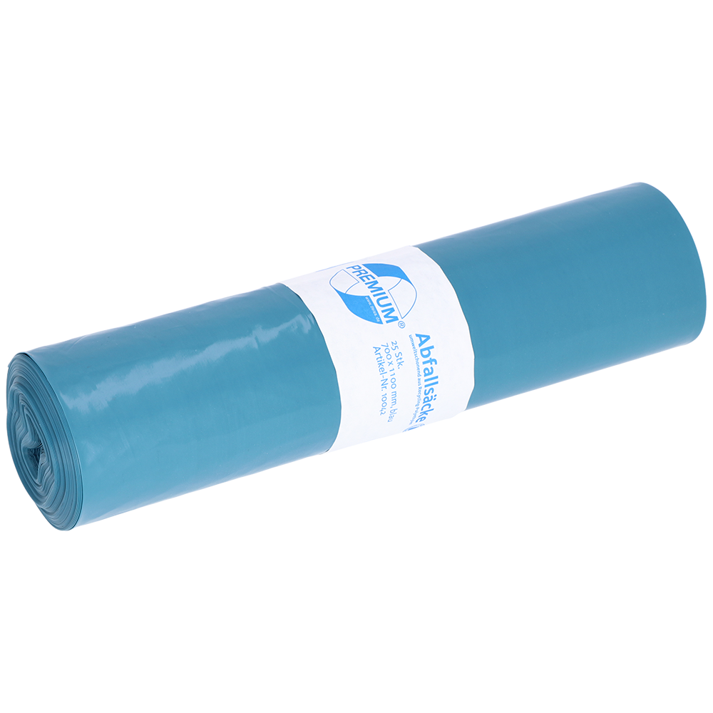 Sacchi Per Rifiuti Deiss Premium 240 Litri - Blu, Tipo 80, 1200x1350 Mm, Confezione Da 10 - Foto 3