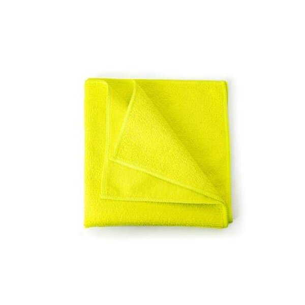 Mikrofasertuch Frottee 40 x 40 cm gelb