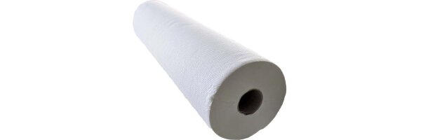 Papernet Ärzterolle Zelltuch 2 lagig weiß 143 Abrisse 59cm x 50m 9 Rollen