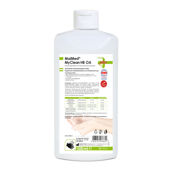 MaiMed MyClean HB OA Händedesinfektion 500 ml